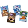 KNYGA Bookshop Project X CODE Extra: Light Mėlyna Book Band, Oxford Level 4: Dragon Quest and Wild Rides, Mixed Pack of 4