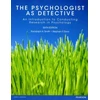 KNYGA Bookshop Psychologist as Detective, The: An Introduction to Conducting Research in Psychology: International Edition, 6/E