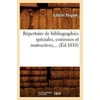 KNYGA Bookshop Repertoire de Bibliographies Speciales, Curieuses Et Instructives (Ed.1810)