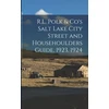 KNYGA Bookshop R.L. Polk &amp; Co's Salt Lake City Street and Househoulders Guide, 1923, 1924