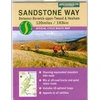 KNYGA Bookshop Sandstone Way Cycle Route Map - Northumberland