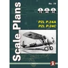 KNYGA Bookshop Scale Plans No. 79 PZL P.24A &amp; PZL P.24C