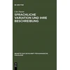 KNYGA Bookshop Sprachliche Variation und ihre Beschreibung