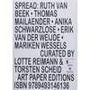 KNYGA Bookshop Spread: Ruth van Beek, Thomas Mailaender, Anika Schwarzlose, Erik van der Weijde, Mariken Wessels