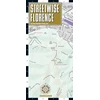 KNYGA Bookshop Streetwise Florence Map - Laminated City Center Street Map of Florence, Italy