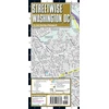 KNYGA Bookshop Streetwise Washington DC Map - Laminated City Center Street Map of Washington, DC: City Plans
