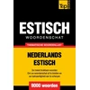 KNYGA Bookshop Thematische woordenschat Nederlands-Estisch - 9000 woorden