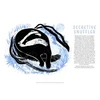 KNYGA Bookshop Tom Cox's 21st Century Yokel Poster: Secretive Snuffler