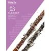 KNYGA Bookshop Trinity College London Clarinet Exam Pieces from 2023: Grade 3