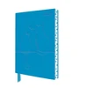 KNYGA Bookshop Two Happy Cats 2026 Artisan Art Vegan Leather Diary Planner - Page to View with Notes