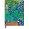 KNYGA Bookshop Van Gogh’s Irises Mini Lined Hardback Journal (Elastic Band Closure)