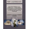 KNYGA Bookshop Vanis Ray Robbins et al., Petitioners, V. United States. U.S. Supreme Court Transcript of Record with Supporting Pleadings