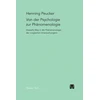 KNYGA Bookshop Von der Psychologie zur Phanomenologie