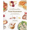 KNYGA Bookshop Watercolor Food Illustration
