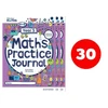 KNYGA Caroline Hamilton Baltas Rose Maths Practice Journals Year 5 Workbooks: Pack of 30