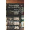KNYGA Caroline (Myers) 1844- Cohen Records of the Myers, Hays, and Mordecai Families From 1707 to 1913
