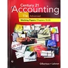 KNYGA Claudia Bienias Gilbertson Print Student Working Papers (Chapters 15-24) for Century 21 Accounting: Advanced, 11th