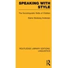 KNYGA Elaine Andersen Speaking With Style (RLE Linguistics C: Applied Linguistics)
