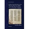 KNYGA Geoffrey Khan Short Introduction to the Tiberian Masoretic Bible and its Reading Tradition