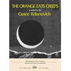 KNYGA Grace Krilanovich Oranžinis Eats Creeps
