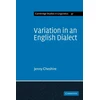 KNYGA Jenny Cheshire Variation in an English Dialect
