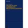 KNYGA Jens Petersen Wilhelm von Humboldts Rechtsphilosophie