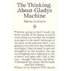 KNYGA Mario Levrero Thinking-About-Gladys Machine