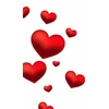 KNYGA Michael Huhn Valentine's red Hearts Creative blank Journal