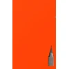 KNYGA Michaelhuhn NYC Chrysler building bright oranžinis grid style page notepad $ir Michael limited edition