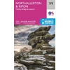 KNYGA Ordnance Survey Northallerton &amp; Ripon, Pateley Bridge &amp; Leyburn