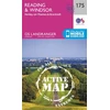 KNYGA Ordnance Survey Reading, Windsor, Henley-on-Thames &amp; Bracknell
