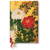 KNYGA paperblanks Natsu (Rinpa Florals) Mini 12-month Horizontal Softcover Flexi Dayplanner 2025 (Elastic Band Closure)