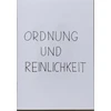KNYGA Peter Fischli David Weiss Ordnung und Reinlichkeit