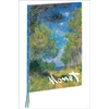 KNYGA Pine Tree Path, Claude Monet A4 Notebook
