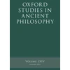 KNYGA Rachana Kamtekar Oxford Studies in Ancient Philosophy