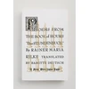 KNYGA Rainer Maria Rilke Poems from the Book of Hours