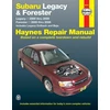 KNYGA Robert Maddox Subaru Legacy &amp; Forester covering Legacy (2000-2009) &amp; Forester (2000-2008), inc. Legacy Outback &amp; Baja Haynes Repair Manual (USA)