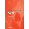 KNYGA Robert Wicks Routledge Philosophy GuideBook to Kant on Judgment