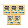 KNYGA Ruth Miskin Read Write Inc. Fresh Start Readers: Book 3: Which Ticket? A Big Festival Quiz &amp; Fantastic Rays - Pack of 5