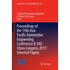 KNYGA Society of Automotive Engineers (SAE-China) Proceedings of the 19th Asia Pacific Automotive Engineering Conference &amp; SAE-China Congress 2017: Selected Papers