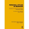 KNYGA T M Caine Personal Styles in Neurosis (RLE: Group Therapy)
