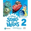KNYGA Tessa Lochowski My Disney Stars and Heroes British Edition Level 2 Activity Book with eBook