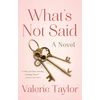 KNYGA Valerie Taylor What's Not Said