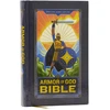 KNYGA Zondervan NKJV Armor of God Bible, Hardcover (Children’s Bible, Raudona Letter, Comfort Print, Holy Bible): New King James Version