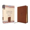 KNYGA Zondervan NRSVue, Holy Bible, Compact, Leathersoft, Brown, Comfort Print