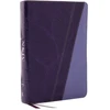 KNYGA Zondervan Publishing NKJV Study Bible, Leathersoft, Violetinė, Full-Color, Thumb Indexed, Comfort Print