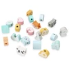 Adam Toys Pasteliniai karoliukai vėrimui su gyvūnų ir geometriniais motyvais, vaikams nuo 18 mėn., skatina kūrybiškumą, įvairiaspalviai