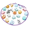 Adam Toys Pasteliniai karoliukai vėrimui su gyvūnų ir geometriniais motyvais, vaikams nuo 18 mėn., skatina kūrybiškumą, įvairiaspalviai