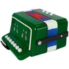 Lean Cars Vaikiškas akordeonas žalia spalva 17x17x10 cm
