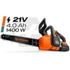 Akumuliatorinis 12 colių grandininis pjūklas medienai Humberg HM-436
